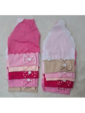 Chusty dzieciece, paczka 10szt, mix kolor