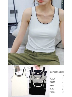 Bluzki damskie tureckie, size uni, paczka 12szt,mix kolor