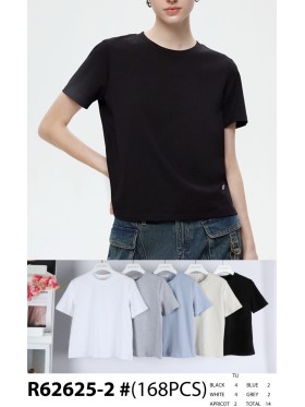 Bluzki damskie tureckie, size uni, paczka 14szt,mix kolor