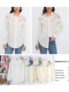 Koszule damskie tureckie, size uni, paczka 10szt,mix kolor