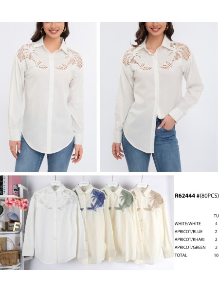 Koszule damskie tureckie, size uni, paczka 10szt,mix kolor