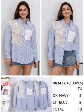 Koszule damskie tureckie, size uni, paczka 10szt,mix kolor