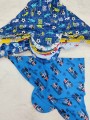 Chusty dzieciece, paczka 10szt, mix kolor
