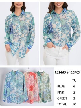Koszule damskie tureckie, size uni, paczka 10szt,mix kolor