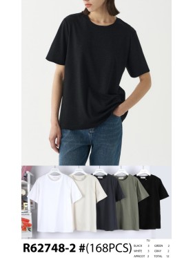 Bluzki damskie tureckie, size uni, paczka 12szt,mix kolor