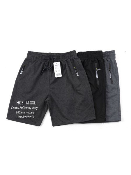 Spodenki MĘSKA, size m-2xl, paczka 12szt,mix kolor