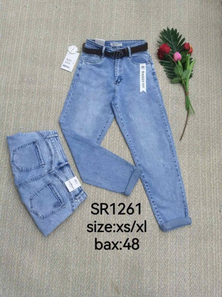 Jeansy damskie ,size xs-xl,paczka 12szt ,