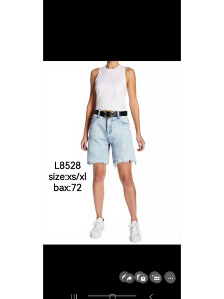 Spodenki jeansowe damskie ,size xs-xl,paczka 12szt ,