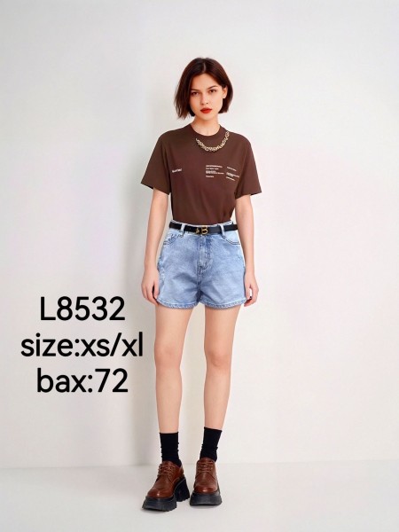 Spodenki jeansowe damskie ,size xs-xl,paczka 12szt ,