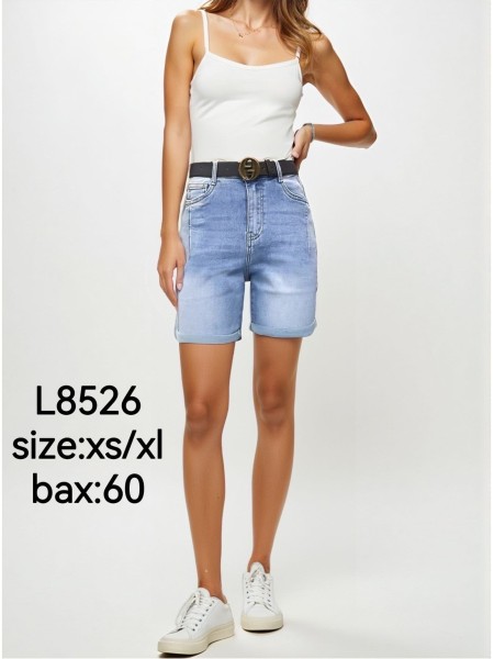 Spodenki jeansowe damskie ,size xs-xl,paczka 12szt ,