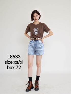 Spodenki jeansowe damskie ,size xs-xl,paczka 12szt ,