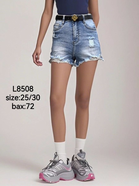 Spodenki jeansowe damskie ,size 25-30,paczka 12szt ,