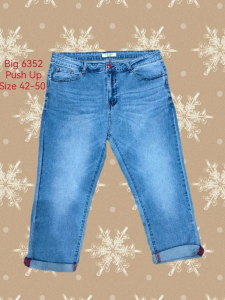 Spodenki jeansowe damskie ,size 42- 50,paczka 10szt ,