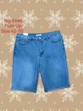 Spodenki jeansowe damskie ,size 42- 50,paczka 10szt ,