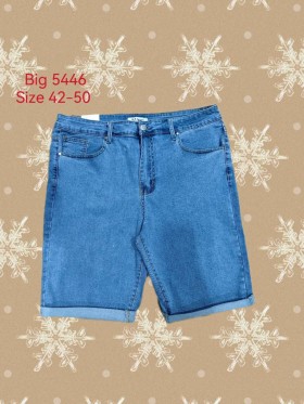 Spodenki jeansowe damskie ,size 42- 50,paczka 10szt ,