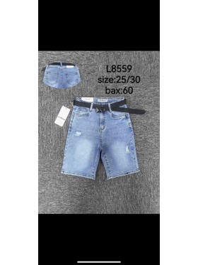 Spodenki jeansowe damskie ,size 25-30,paczka 12szt ,