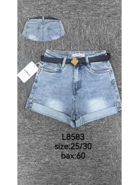 Spodenki jeansowe damskie ,size 25-30,paczka 12szt ,