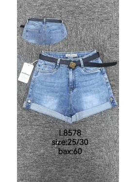 Spodenki jeansowe damskie ,size 25-30,paczka 12szt ,