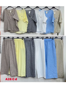 Komplety damskie Włoski, size uni, paczka 6szt, mix kolor