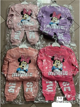 Komplety DZIECIĘCA , size 1-3 lat, paczka 3szt, 1kolor