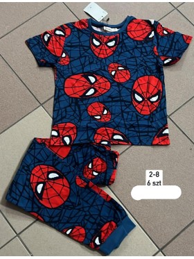 Komplety DZIECIĘCA , size 2-8 lat, paczka 6szt, 1kolor