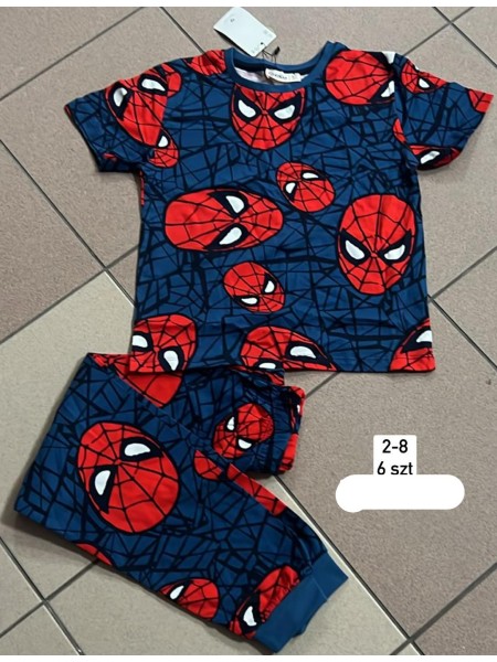 Komplety DZIECIĘCA , size 2-8 lat, paczka 6szt, 1kolor