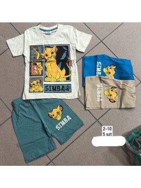 Komplety DZIECIĘCA , size 2-10 lat, paczka 5szt, 1kolor