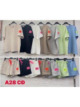 Komplety damskie Włoski, size uni, paczka 6szt, mix kolor