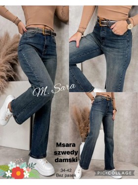Jeansy damskie M'sara ,size xs-xl,paczka 10szt ,