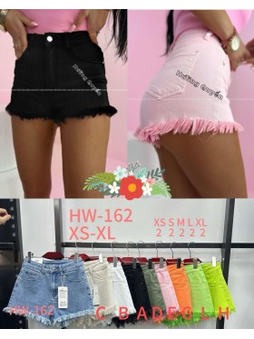 Spodenki jeansowe damskie ,size xs-xl,paczka 10szt ,1 kolor