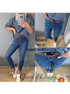 Jeansy damskie M'sara ,size xs-xl,paczka 10szt ,