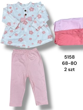 Komplety DZIECIĘCA , size 68-80, paczka 2szt, 1kolor