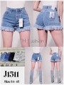 Spodenki jeansowe damskie ,size 34-42,paczka 10szt ,1 kolor