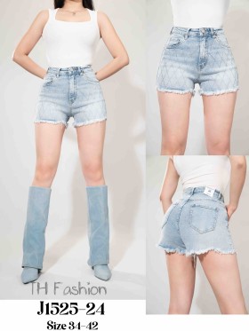 Spodenki jeansowe damskie ,size 34-42,paczka 10szt ,