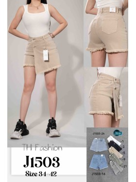 Spódnica krótka jeansowa damska ,size 34-42,paczka 10szt ,1 kolor