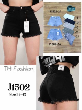 Spodenki jeansowe damskie ,size 34-42,paczka 10szt ,1 kolor