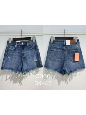 Spodenki jeansowe damskie ,size 34-42,paczka 10szt ,