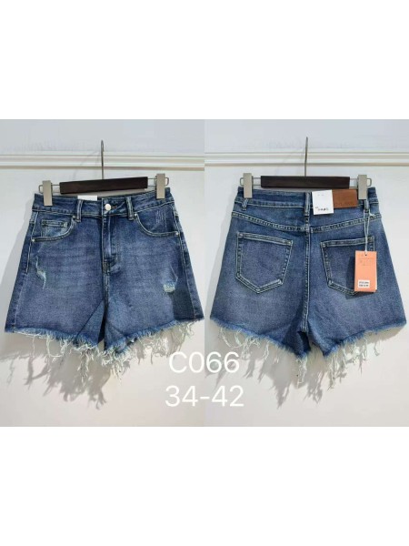 Spodenki jeansowe damskie ,size 34-42,paczka 10szt ,