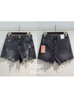 Spodenki jeansowe damskie ,size 34-42,paczka 10szt ,