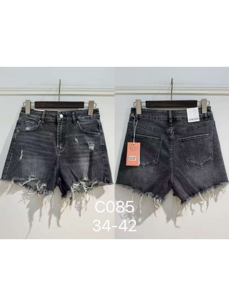 Spodenki jeansowe damskie ,size 34-42,paczka 10szt ,