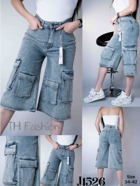 Spodenki jeansowe damskie ,size 34-42,paczka 10szt ,
