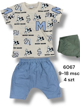 Komplety DZIECIĘCA , size 9-18m, paczka 4szt, 1kolor