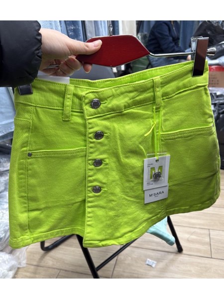 Spódnica krótka jeansowa damska M'sara,size xs-xl,paczka 10szt ,