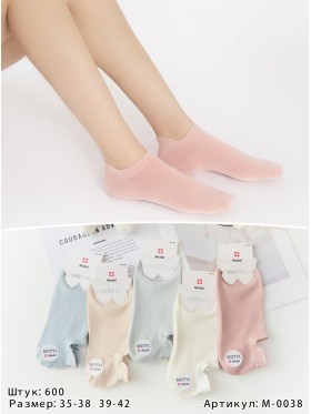 SKARPETY / STOPKI DAMSKIE .SIZE: 35-42, (40PAR/PACZKA) KOLOR JAK NA ZDZIĘCIU