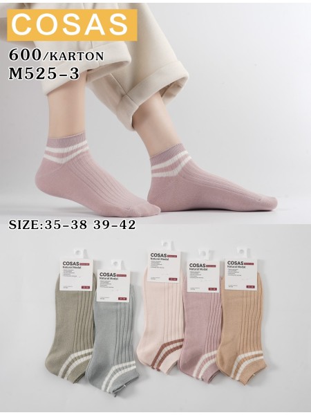 SKARPETY / STOPKI DAMSKIE .SIZE: 35-42, (40PAR/PACZKA) KOLOR JAK NA ZDZIĘCIU