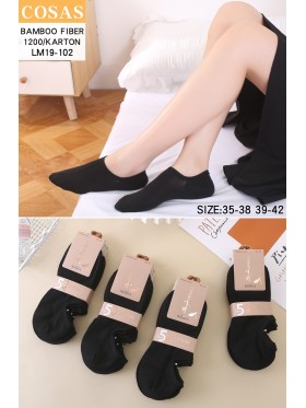 SKARPETY / STOPKI DAMSKIE .SIZE: 35-42, (40PAR/PACZKA) KOLOR JAK NA ZDZIĘCIU