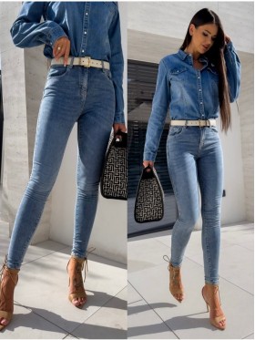 Koszule Jeansowe damskie ,size XS-XL,paczka 8szt ,