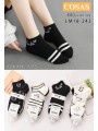 SKARPETY / STOPKI DAMSKIE .SIZE: 35-42, (40PAR/PACZKA) KOLOR JAK NA ZDZIĘCIU
