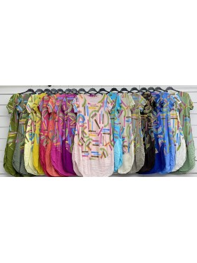 Sukienki damskie Włoski, size uni, paczka 6szt, mix kolor