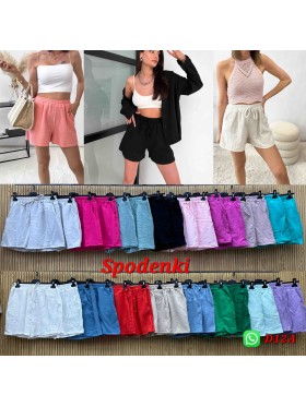 Spodenki damskie ,sizeUNI,paczka 6szt ,mix kolor